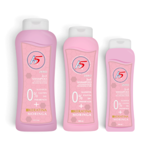 H5 - Shampoo 2En1 Moringa Keratina