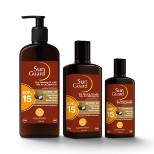 SUN GUARD - Bronceador en Aceite SPF 15